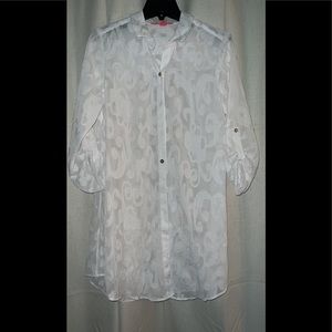 Lilly Pulitzer swim cover up shirt